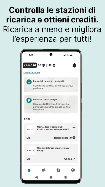 &Charge - Tariffa e raccolta screenshot 1