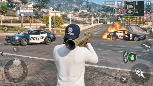 City Miami Gangster Mafia Game screenshot 4