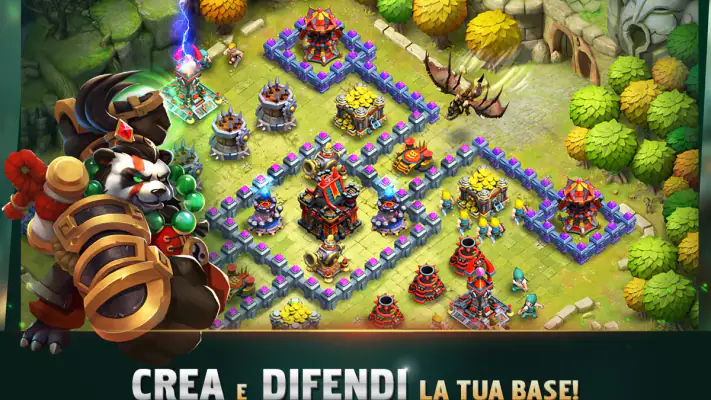 Clash of Lords 2: Italiano screenshot 1