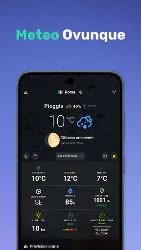 Clima: Meteo, Radar e Allerte screenshot 1