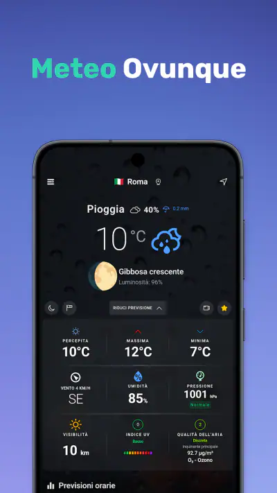 Clima: Meteo, Radar e Allerte screenshot 1