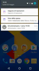 ColorNote Blocco note Notepad screenshot