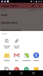 ColorNote Blocco note Notepad screenshot