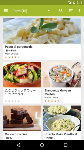 COOKmate - Gestore di ricette screenshot 1