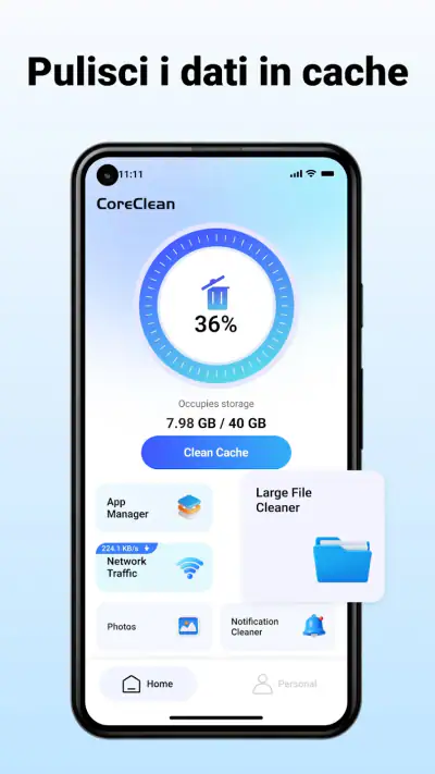 CoreClean: Rapido e Veloce screenshot 1