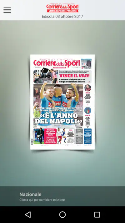 Corriere dello Sport HD screenshot 1