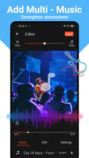 Creatore di video con musica screenshot 2