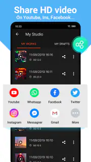 Creatore di video con musica screenshot 6