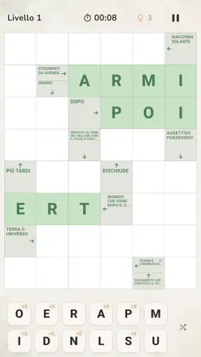Crucipuzzle e autodefiniti screenshot 1