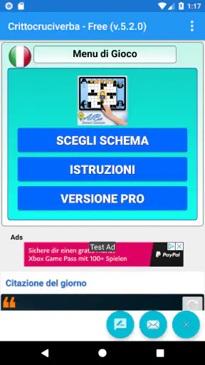 Cruciverba Crittografati screenshot 1