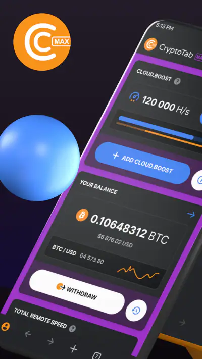 CryptoTab Browser Max Speed screenshot 1