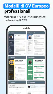 Curriculum Vitae – Crea CV PDF screenshot 3