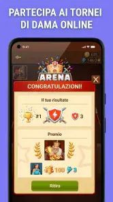 Dama: gioca online e offline screenshot