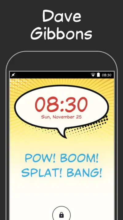 Dave Gibbons Italiano FlipFont screenshot 1