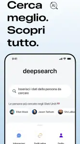 Deepsearch AI Search Assistant screenshot
