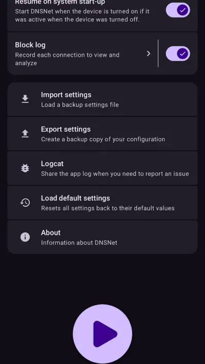 DNSNet screenshot 1