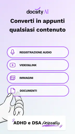 Docsity AI: appunti smart screenshot 1