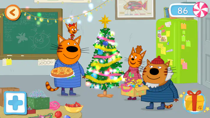 Dolci Gattini: Feste d'inverno screenshot 1