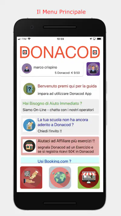 Donacod screenshot 1