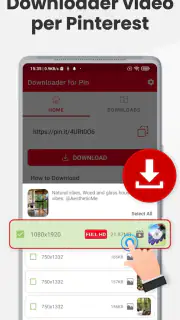 Downloader Video per Pinterest screenshot 1