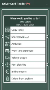 Driver Card Reader Pro screenshot