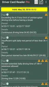 Driver Card Reader Pro screenshot