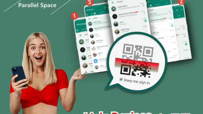 Dual Chat Web QR Scanner screenshot 1