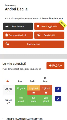 Evita Multe - Bollo, RCA, Rev screenshot 1