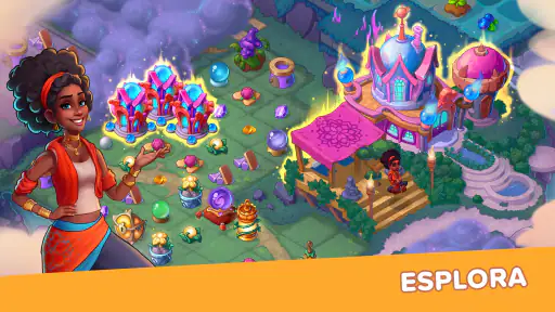 Fable Town: Giochi di merge 3 screenshot