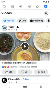 Facebook Lite screenshot