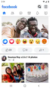 Facebook Lite screenshot