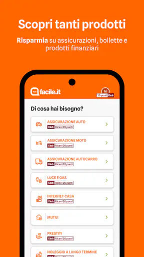 Facile.it - Trova le offerte screenshot 1