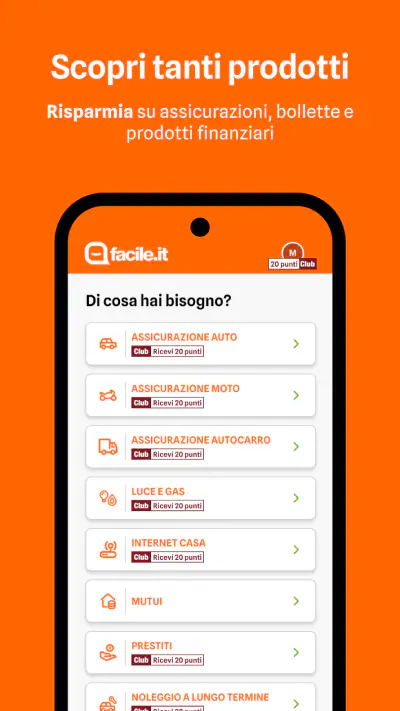 Facile.it - Trova le offerte screenshot 1