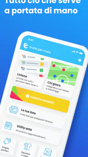 Fantacalcio ® Guida per l'asta screenshot 1