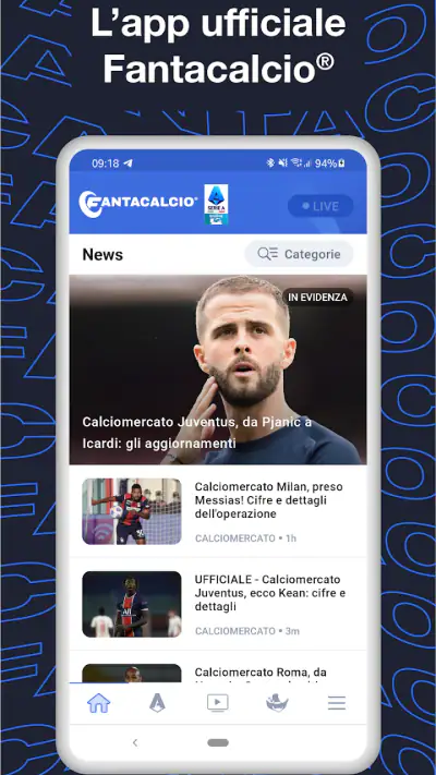 Fantacalcio ® Serie A Enilive screenshot 1