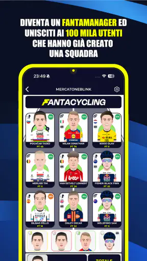 Fantacycling screenshot 1