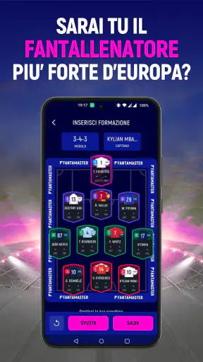 FantaMaster Champions screenshot 1