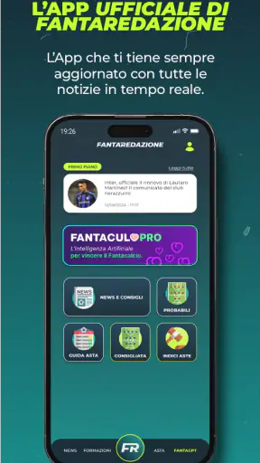 Fantaredazione screenshot 1