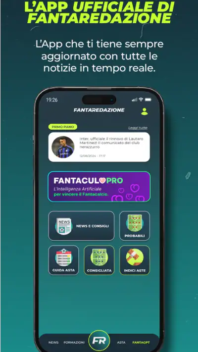 Fantaredazione screenshot 1