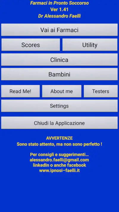 Farmaci in Pronto Soccorso screenshot 1