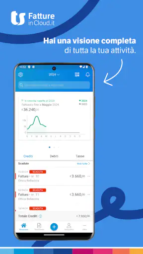 Fatture in Cloud screenshot 1