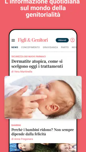 Figli & Genitori - Corriere screenshot 1