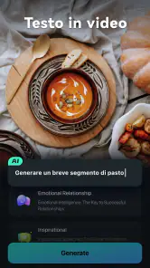 Filmora AI-Generatore video AI screenshot