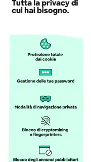 Firefox browser riservato screenshot 2