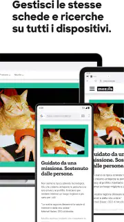 Firefox browser riservato screenshot 4