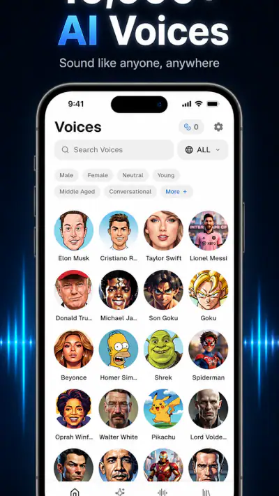 Fish Audio: AI Voice Clone screenshot 1