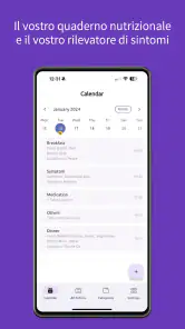 FoodLog - Diario alimentare screenshot