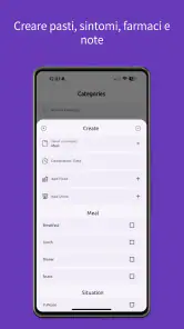 FoodLog - Diario alimentare screenshot