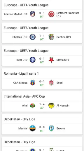 Football Live TV HD Streaming screenshot 1