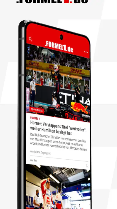 Formel1.de screenshot 1